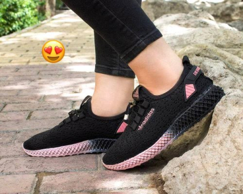 خرید کتونی ارزان قیمت زنانه مشکی ادیداس