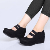 کفش زنانه لژدار.طبی دوبند جنس استرج غواصی لز5سانت قیمت مناسب