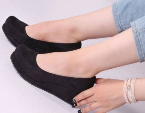 کفش زنانه لزدار سوییت لزدار 5سانت زیره مشکی