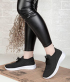 خرید کتونی قیمت مناسب زنانه اسکچرز زیره پیو مشکی