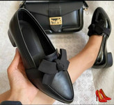 کالج زنانه پاپیونی زنانه مشکی ارزان و راحت