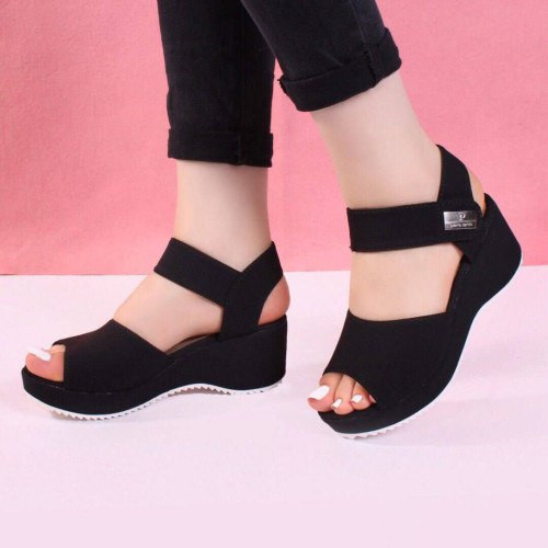 صندل لزدار زنانه تک چسب روباز جنس سوییت