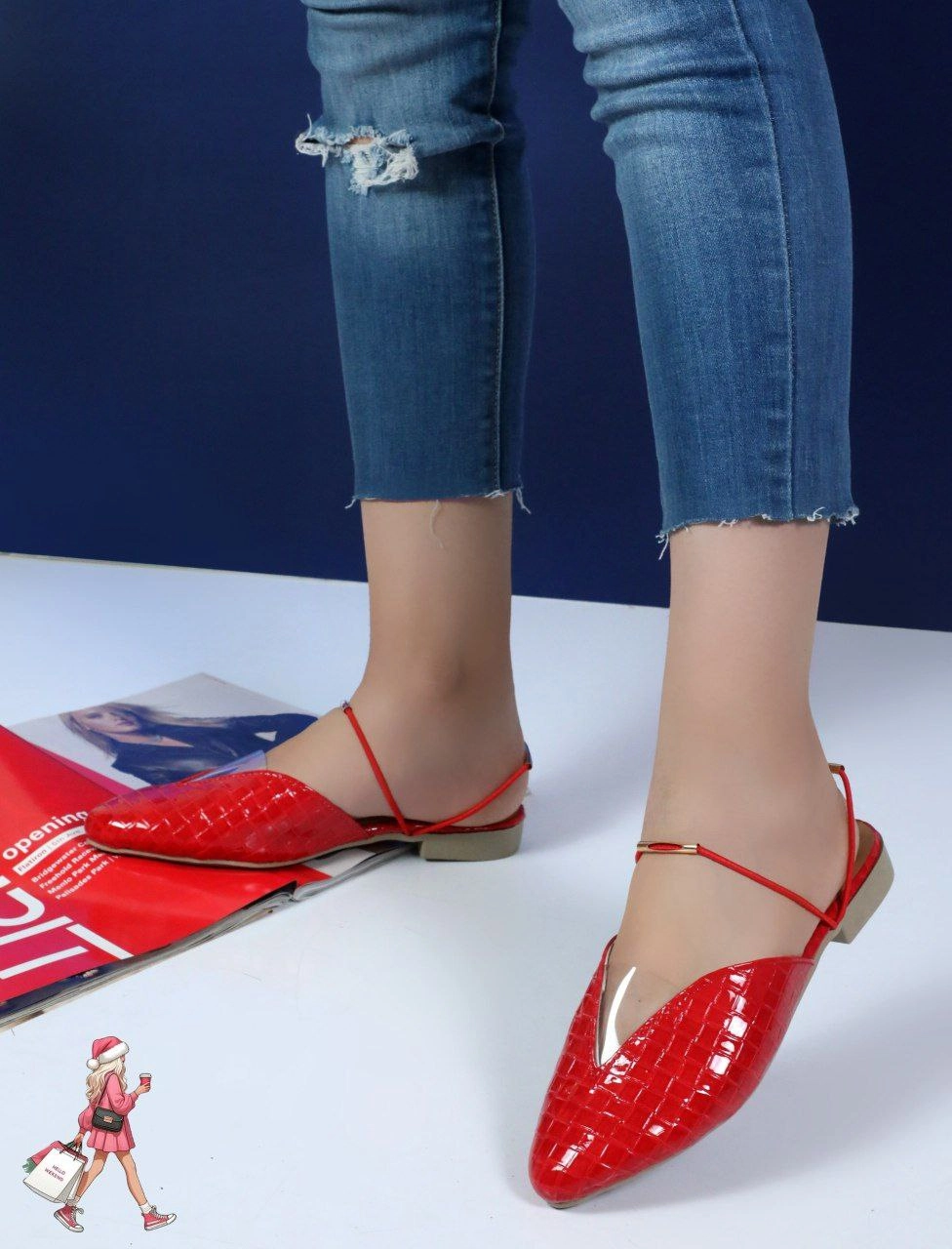 صندل زنانه مدل رایکا