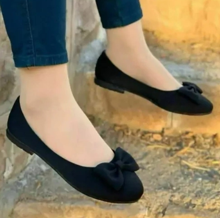 کالج پاپیونی زنانه مشکی تخت جنس سوییت با کیفیت