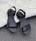 کفش صندل زنانه زیر پیو مشکی راحت قیمت ارزان