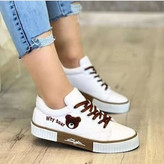 ونس زنانه دخترانه تدی پاخور شیک راحت پرفروش قیمت عالی زیر قیمت بازار خرید از تولیدی کفش زنانه دو رنگ مشکی و سفید