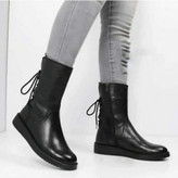 بوت زنانه مشکی بقل زیپ