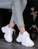 کتونی اسیکس زنانه سفید