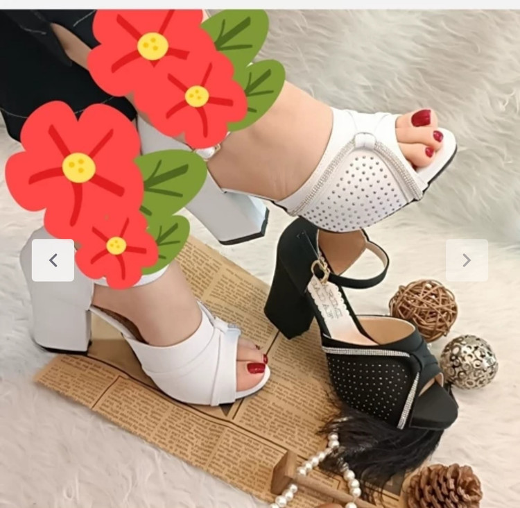 کفش مجلسی سفید رنگ زنانه