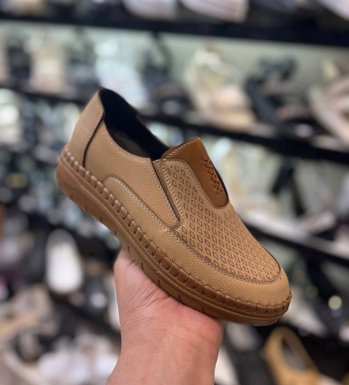 کفش زنانه طبی نسکافه‌ای