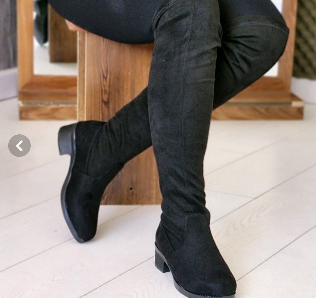 بوت زنانه بلند جورابی