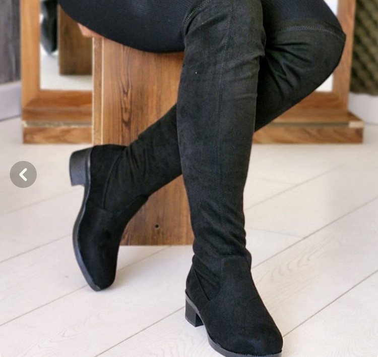 بوت زنانه بلند جورابی