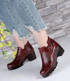 بوت زنانه قهوه ای