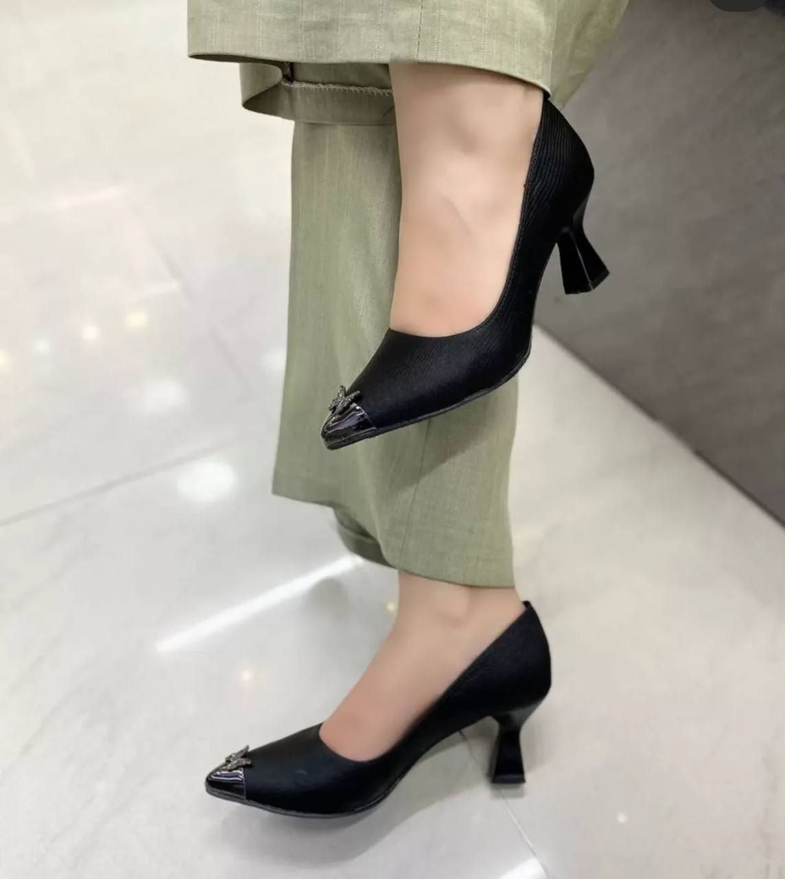 خرید کفش پاشنه بلند زنانه مشکی