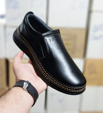 کفش عمده مردانه مشکی دور دوخت