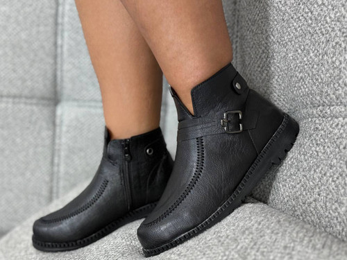 نیم بوت زنانه مشکی