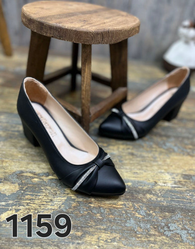 کفش زنانه عمده پاشنه دار نگینی