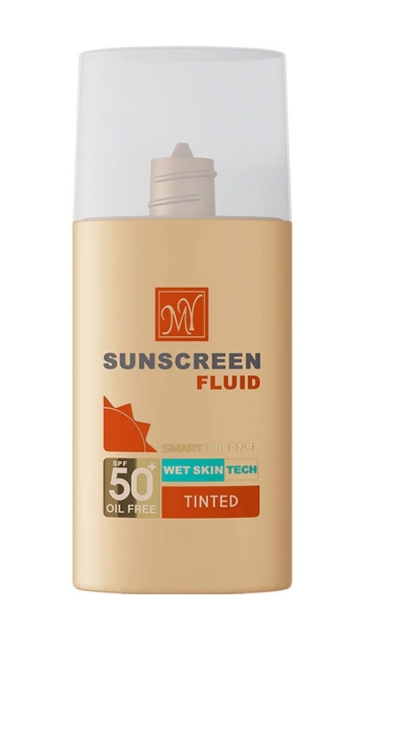 تستر فلوئید ضد‌آفتاب رنگی SPF50 مای My (بدون جعبه