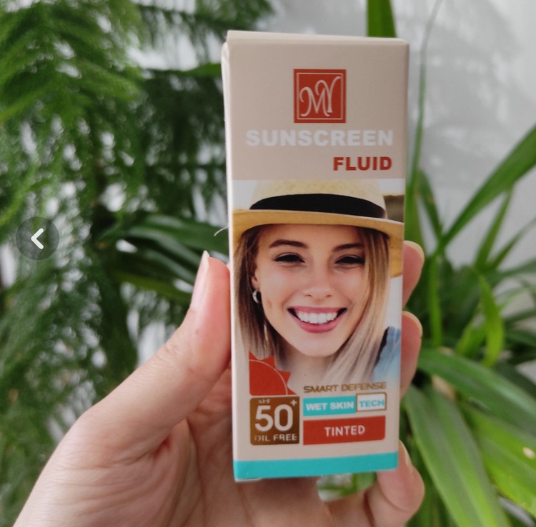 تستر فلوئید ضدآفتاب رنگی SPF50 مای My (بدون جعبه